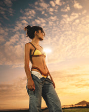 Carica l'immagine nel visualizzatore di Gallery, Bikini Giallo/Marrone Street Maverick