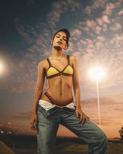 Carica l'immagine nel visualizzatore di Gallery, Bikini Giallo/Marrone Street Maverick