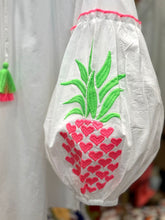 Carica l&#39;immagine nel visualizzatore di Gallery, Camicia con ricamo ananas
