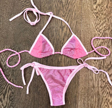 Carica l&#39;immagine nel visualizzatore di Gallery, 215 - Bikini Janne Ibiza - bicolor rosa e rosa baby
