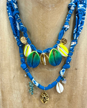 Carica l&#39;immagine nel visualizzatore di Gallery, COLLANA BANDANA - BLUETTE (E)
