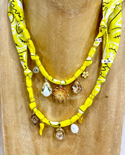 Carica l&#39;immagine nel visualizzatore di Gallery, COLLANA BANDANA - GIALLO LIMONE (G)
