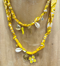 Carica l&#39;immagine nel visualizzatore di Gallery, COLLANA BANDANA - GIALLO (J)
