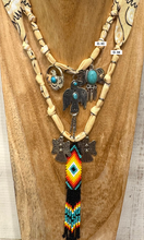 Carica l'immagine nel visualizzatore di Gallery, COLLANA BANDANA - BEIGE (O)
