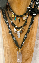 Carica l&#39;immagine nel visualizzatore di Gallery, COLLANA BANDANA - VERDE MILITARE (V)
