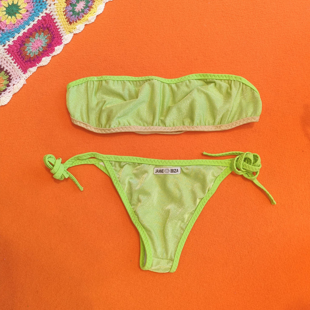 64 - Bikini Janne Ibiza - lurex verde