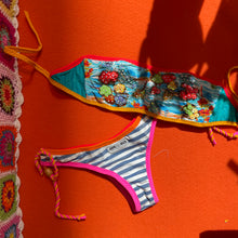 Carica l&#39;immagine nel visualizzatore di Gallery, 27 - Bikini Janne Ibiza - righe e paillettes
