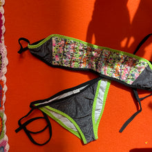 Carica l&#39;immagine nel visualizzatore di Gallery, 25 - Bikini Janne Ibiza - lurex nero e paillettes
